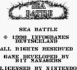 Sea Battle screenshot 3 for GameBoy